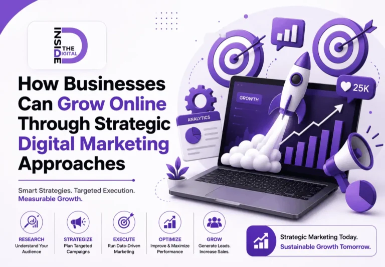 How Businesses Can Grow Online Through Strategic Digital Marketing Approaches